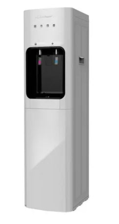 Enfriador De Agua Mirage Mod. Disx 30 MDD30HC Color Plata Garrafón Oculto