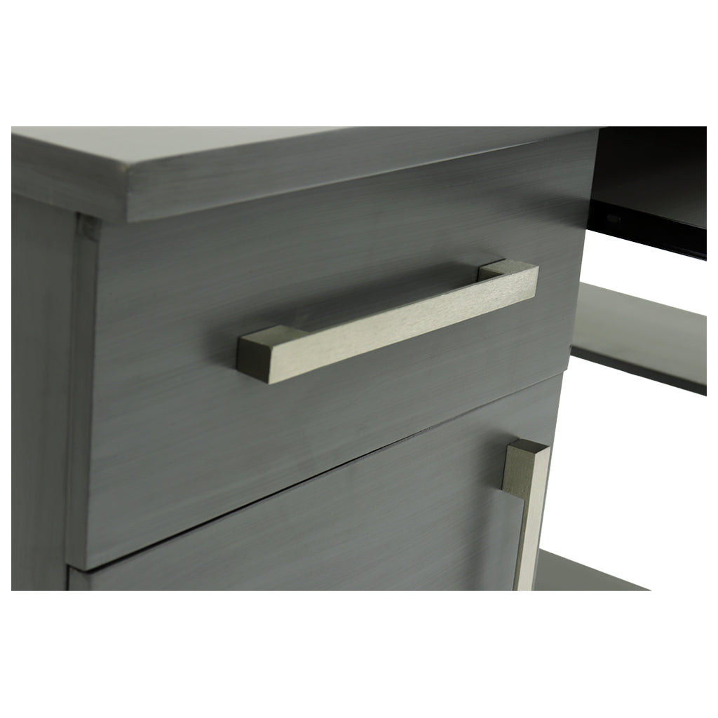 Escritorio Mcg Mod. Tokio Color Gris