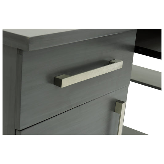 Escritorio Mcg Mod. Tokio Color Gris