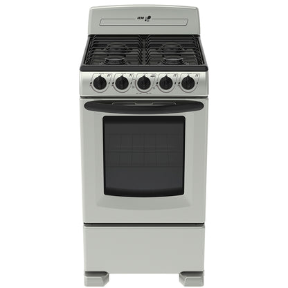 Estufa Iem 20 Mod. Ei5020Baps1 Color Silver