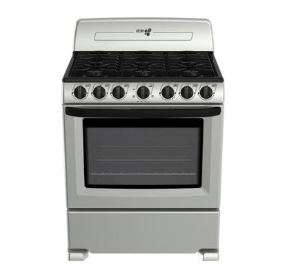 Estufa Iem 30 Mod. Ei3020Baps0 Color Plata Mercury