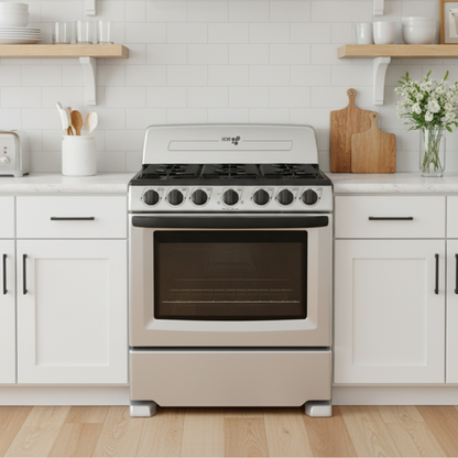 Estufa Iem 30 Mod. Ei3020Baps0 Color Plata Mercury