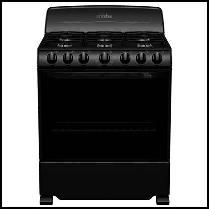 Estufa Mabe 30 Mod. Em7630Bapn2 Negro