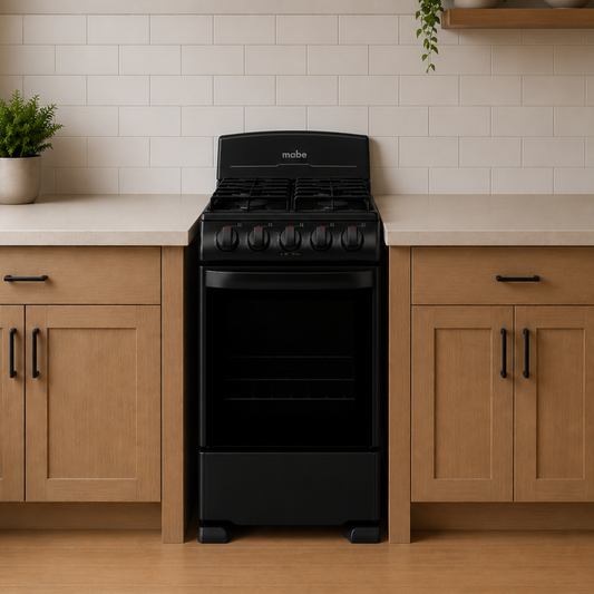 Estufa Mabe 20 Mod. Em5022Bapn1 Color Negro