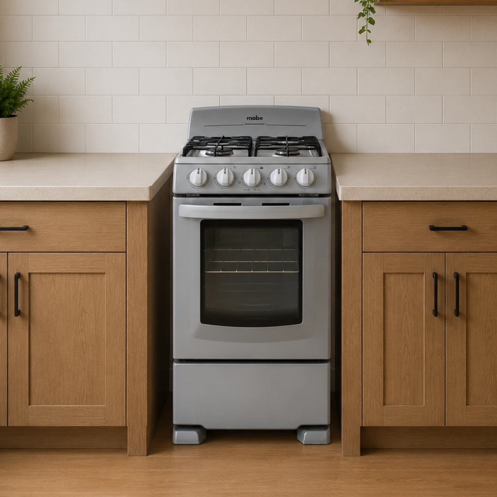 Estufa Mabe 20 Mod. Em5030Bais0 Color Gris