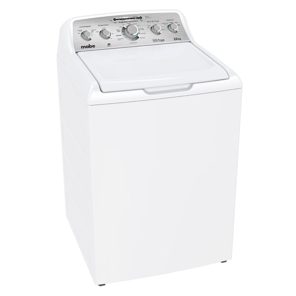 Lavadora Automática Mabe 22K Mod. Lma72215Cbab0 Color Blanco
