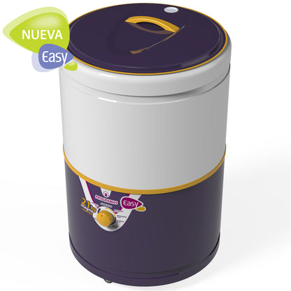 Lavadora Redonda Easy 21K Mod. Lre21M Color Morado-Blanco