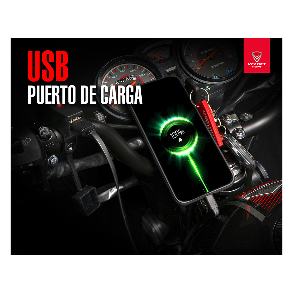 Motocicleta Veloci Mod. BOXTER RT3 200CC 2025