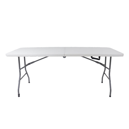 Mesa De Plástico Duraflex Mod. 180D 180X74X74Cm Plegable