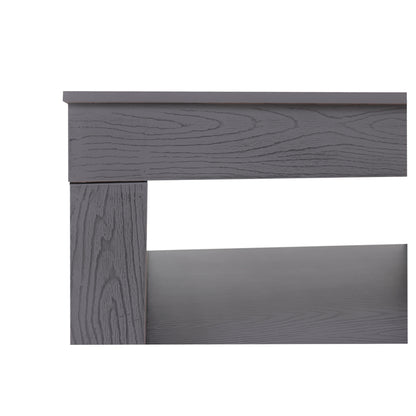 Mesa De Centro Mcg Mod. Rio Color Gris