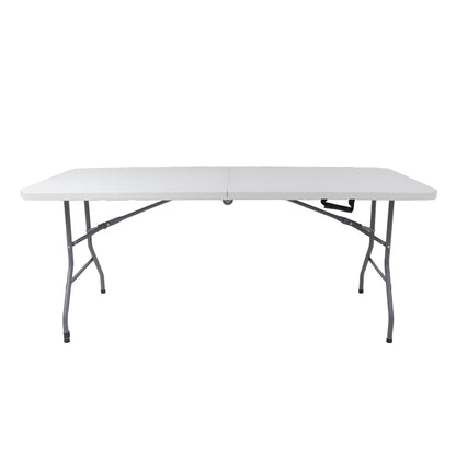 Mesa De Plástico Duraflex Mod. 180D 180X74X74Cm Plegable