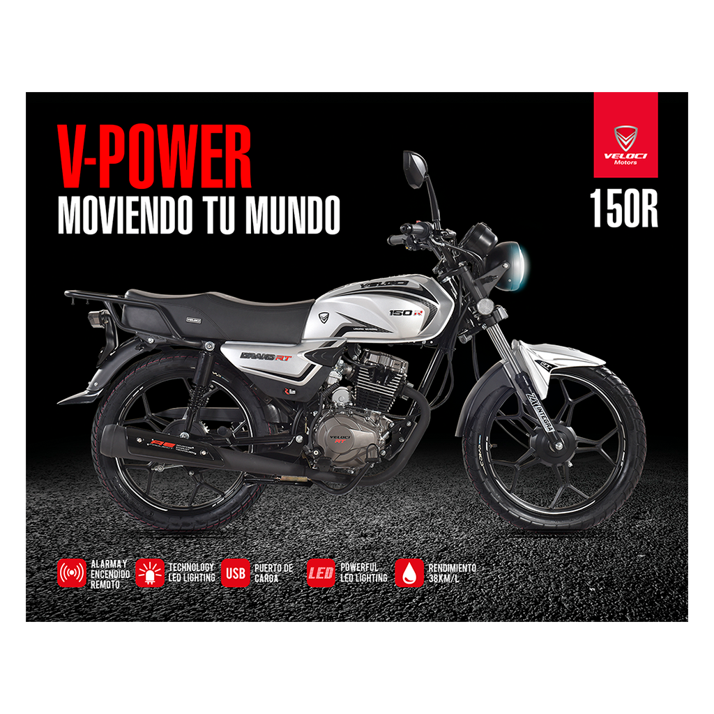 Motocicleta Veloci Mod. DRAKO RT 200CC 2025