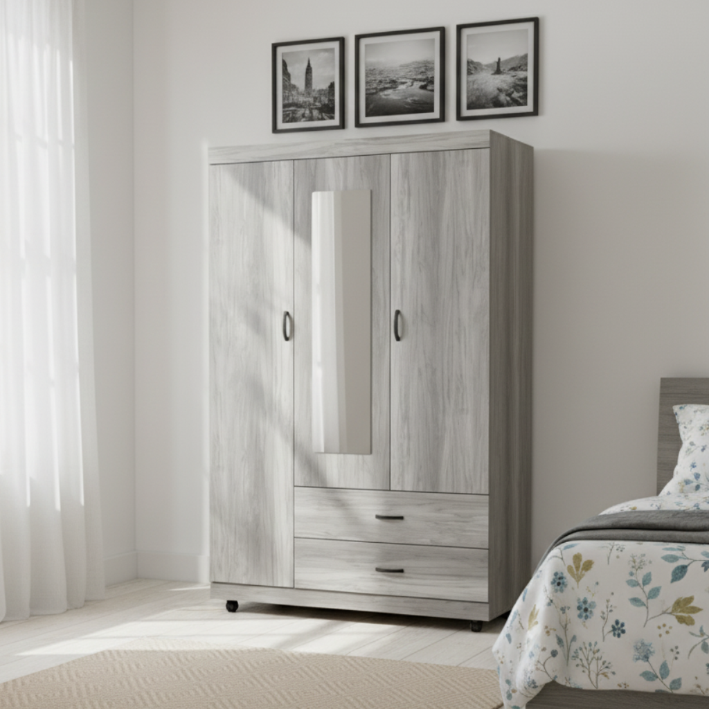 Ropero Avalos Mod. Londres Color Gris