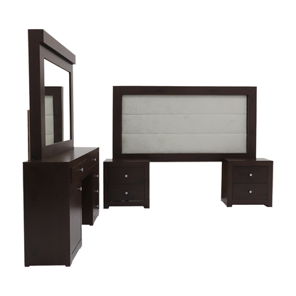 Recámara King Size Denisse Milan Color Chocolate