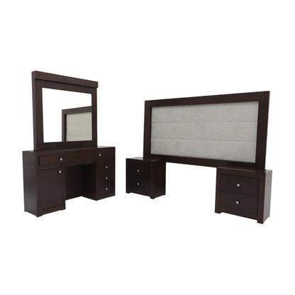 Recámara King Size Denisse Milan Color Chocolate