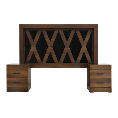 Recámara King Size Gomer Mod. Chetumal Color Parota