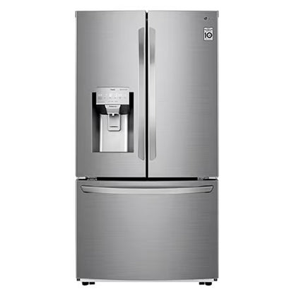 Refrigerador Lg Duplex 22P Mod. Gm22Sgpk Frances Color Acero Inoxidable