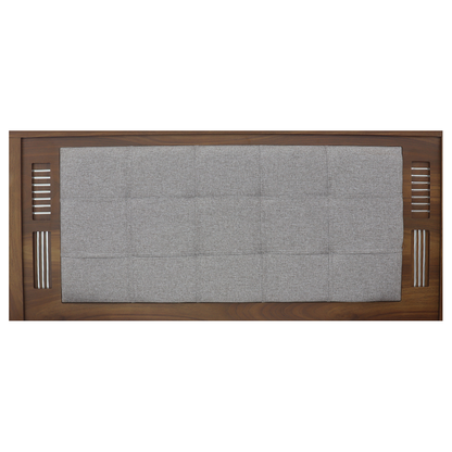 Recámara King Size Flaroma Mod. Hadar Color Nogal