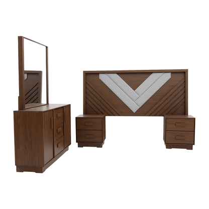 Recámara King Size Flaroma Mod. Venus Color Zalam