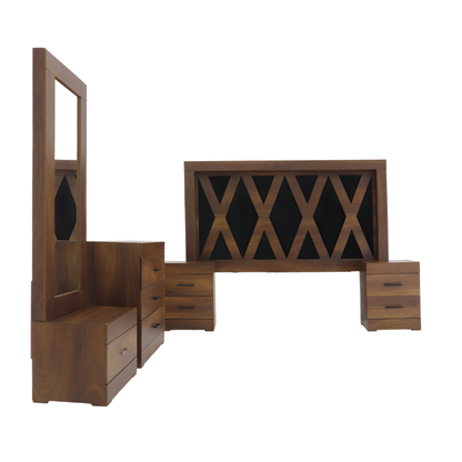 Recámara King Size Gomer Mod. Chetumal Color Parota