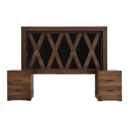 Recámara King Size Gomer Mod. Chetumal Color Parota