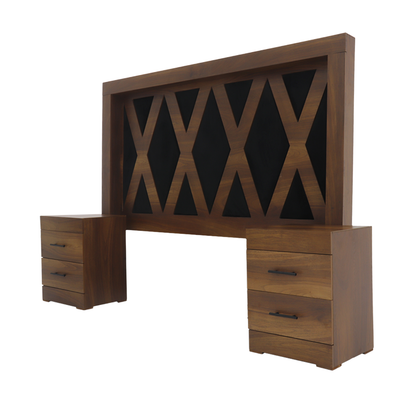 Recámara King Size Gomer Mod. Chetumal Color Parota