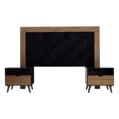 Recámara King Size Gutierrez Mod. Monterrey Color Chocolate