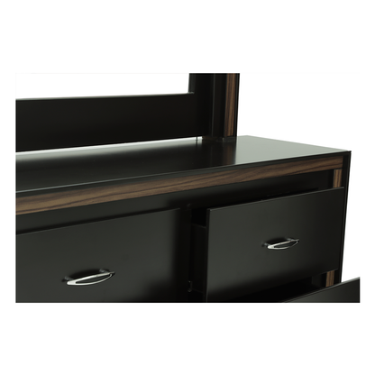 Recámara King Size Gutiérrez Qatar Color Chocolate