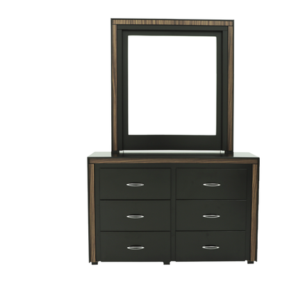 Recámara King Size Gutiérrez Qatar Color Chocolate