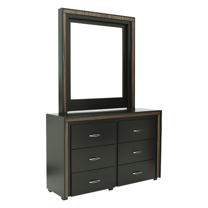 Recámara King Size Gutiérrez Qatar Color Chocolate