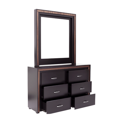 Recámara King Size Gutiérrez Qatar Color Chocolate