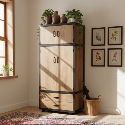 Ropero Litzy Mod. Zeus Color Nogal