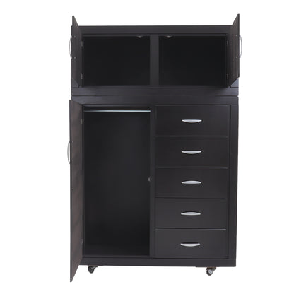 Ropero Litzy Mod. Montreal Color Chocolate