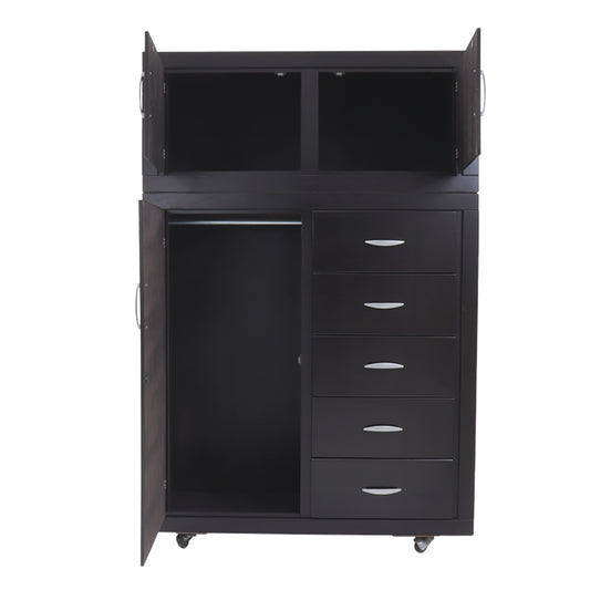 Ropero Litzy Mod. Montreal Color Chocolate