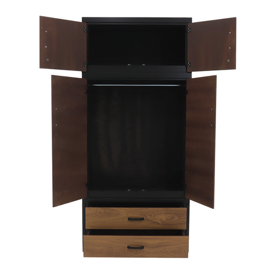 Ropero Litzy Mod. Zeus Color Nogal