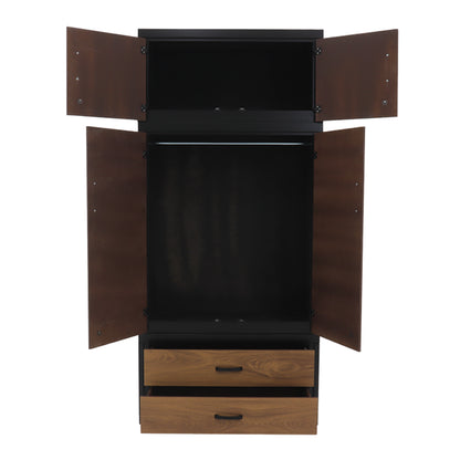 Ropero Litzy Mod. Zeus Color Nogal