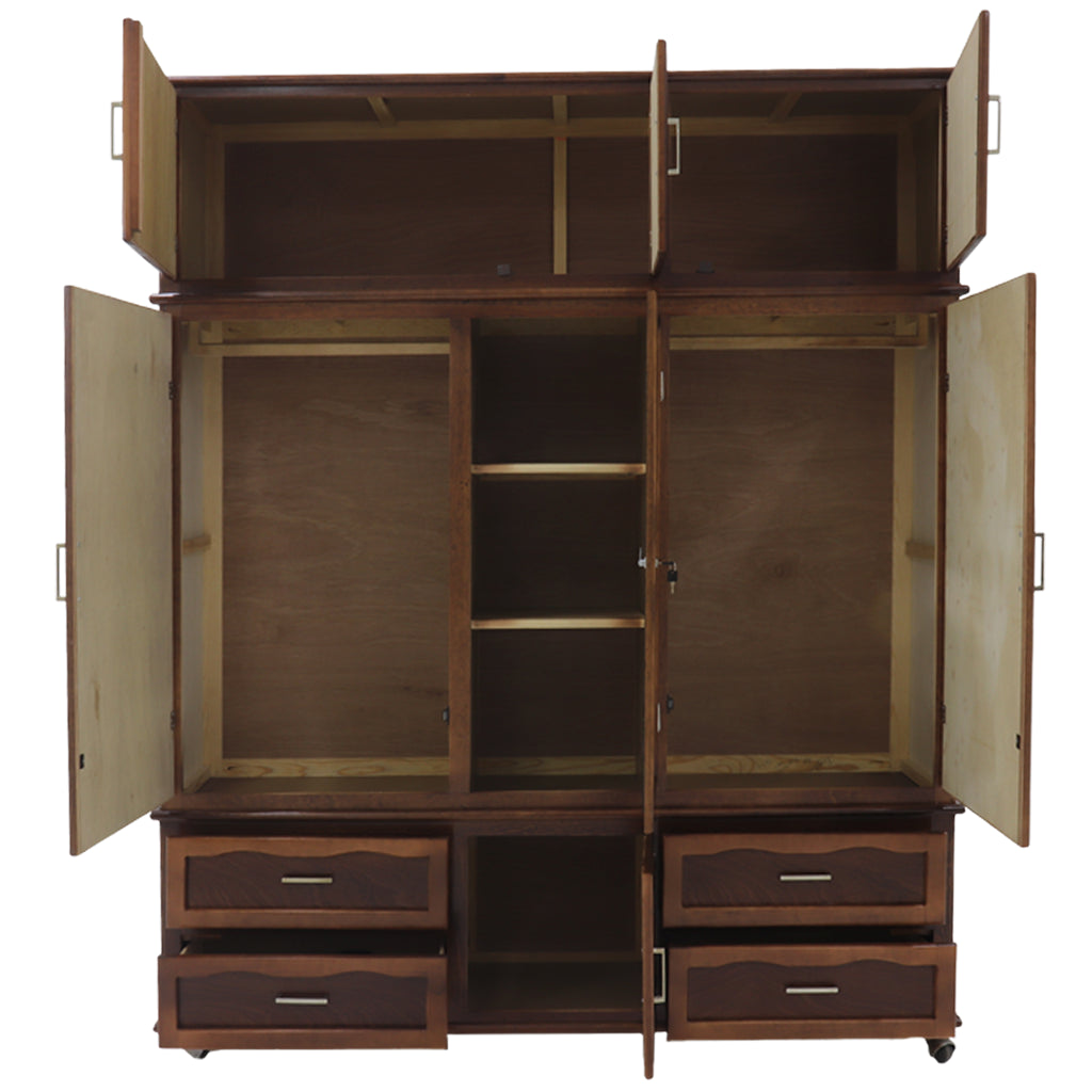 Ropero Salcido Mod. King Kong Color Nogal