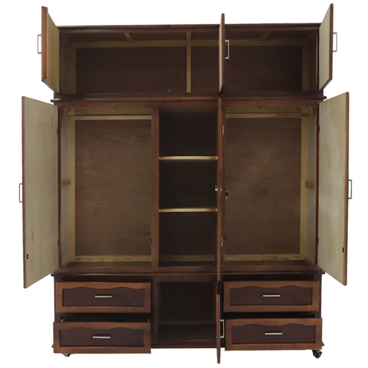 Ropero Salcido Mod. King Kong Color Nogal