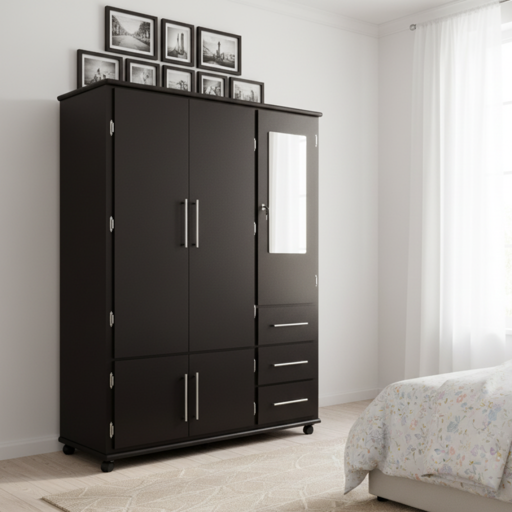 Ropero Salcido Mod. Dubai Color Chocolate