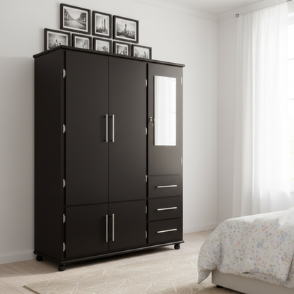 Ropero Salcido Mod. Dubai Color Chocolate