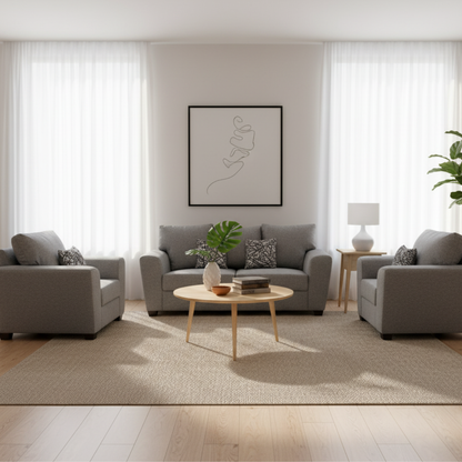 Sala 3-2-1 Ibsa Mod. Ottawa Color Gris