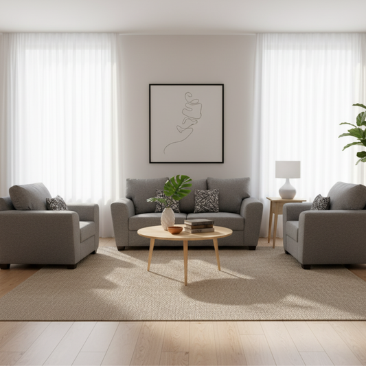 Sala 3-2-1 Ibsa Mod. Ottawa Color Gris