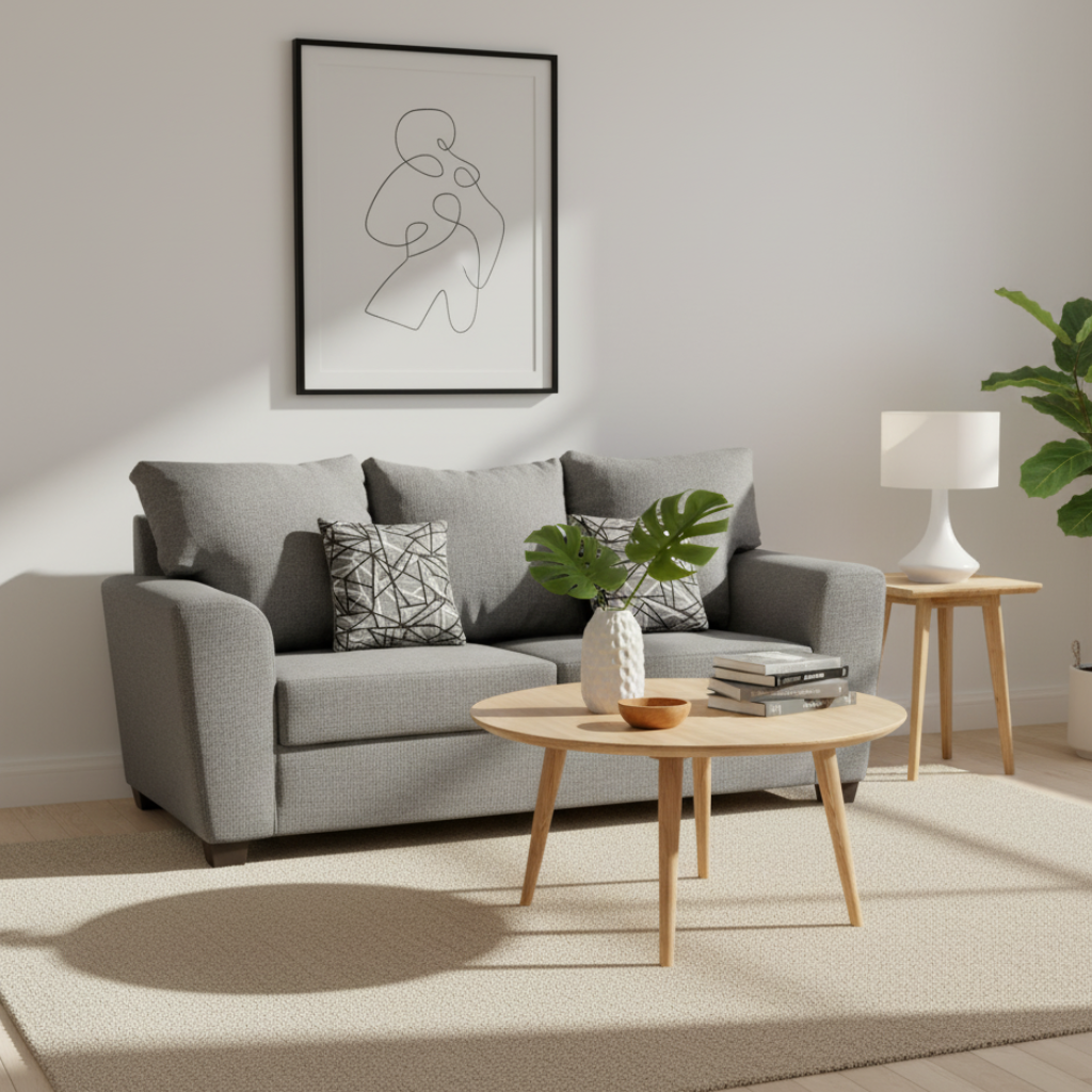 Sala 3-2-1 Ibsa Mod. Ottawa Color Gris