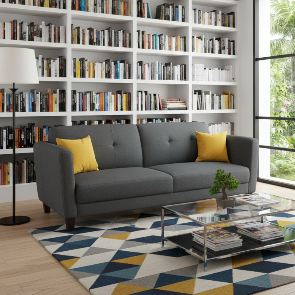 Sofá Cama Ibsa Mod. LISBOA Color Gris