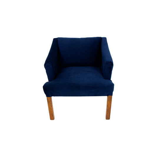 Sillón Ocasional Romo Mod. Italia Color Azul