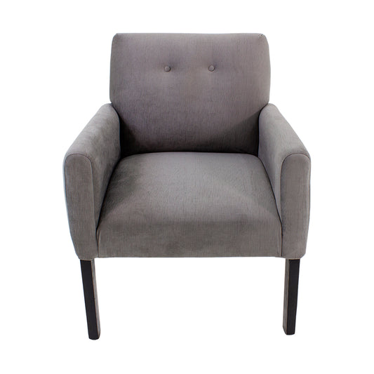 Sillón Ocasional Romo Mod. Segovia Color Gris