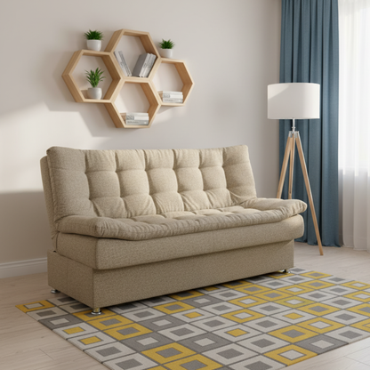 Sofá Cama Romo Mod. Noruega Color Avellana