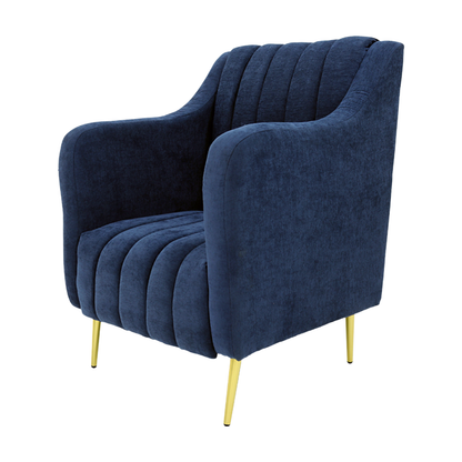 Sillón Ocasional Romo Mod. CANNES Color Azul