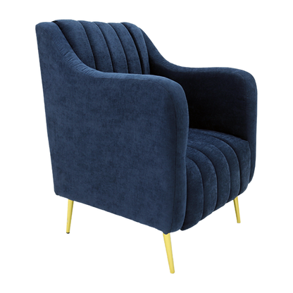 Sillón Ocasional Romo Mod. CANNES Color Azul