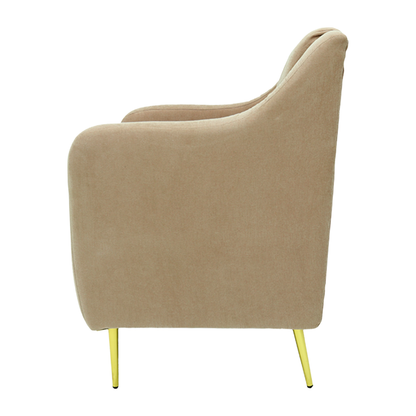 Sillón Ocasional Romo Mod. CANNES Color Salmón